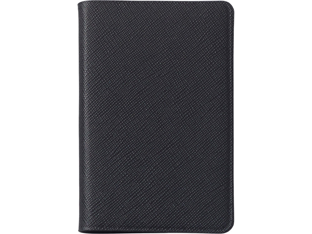 Футляр-книжка на 4-е карты с RFID Favor, черный-1