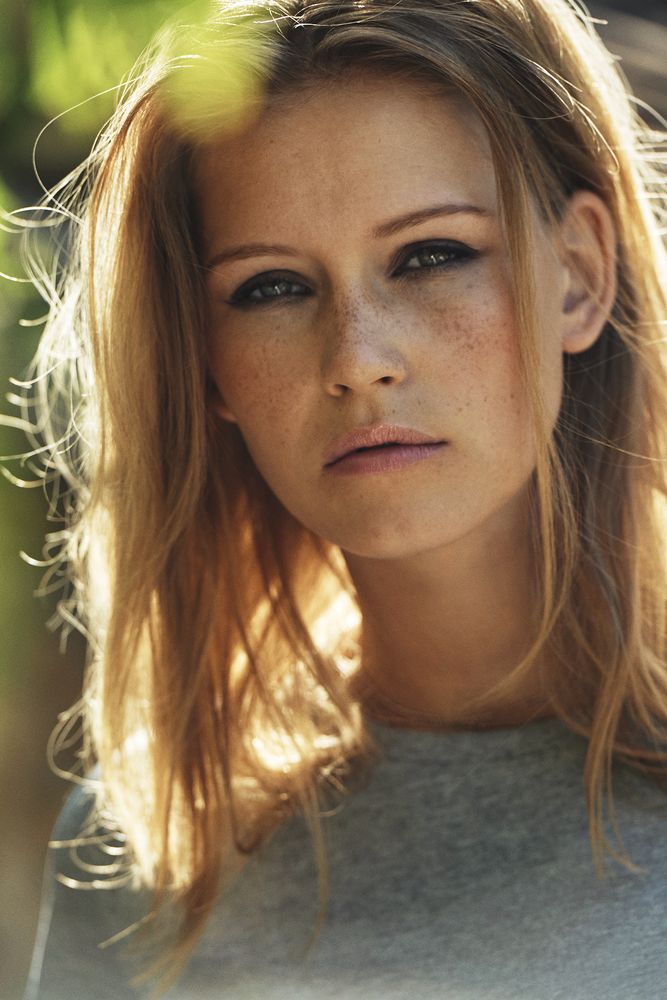 Футболка женская Ladies American U, синяя-2