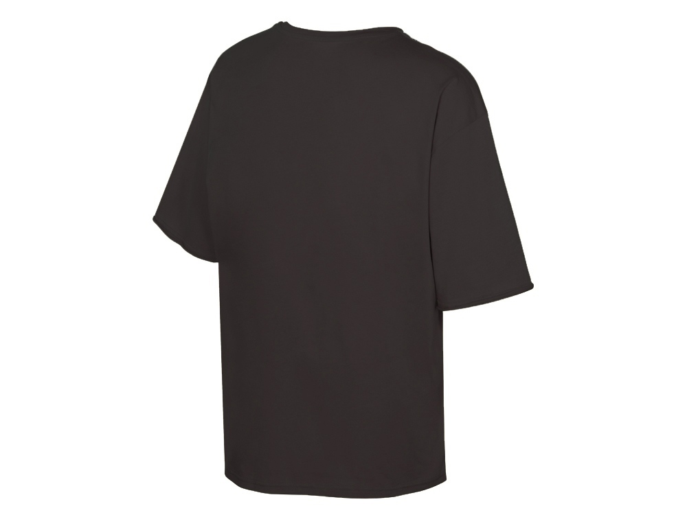 Футболка оверсайз Liyon унисекс, темно-серый-7