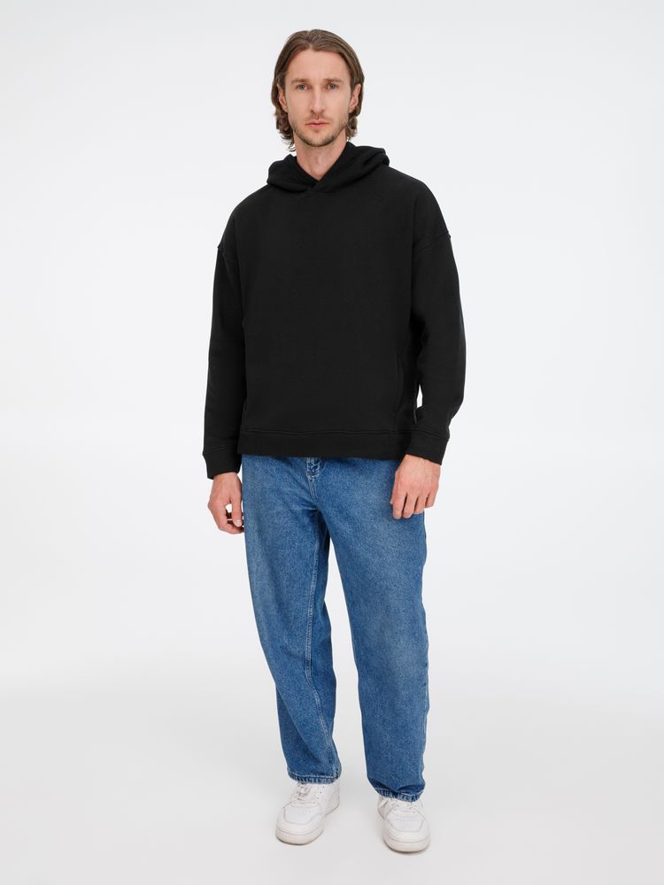 Худи оверсайз унисекс Tolla, черное-9