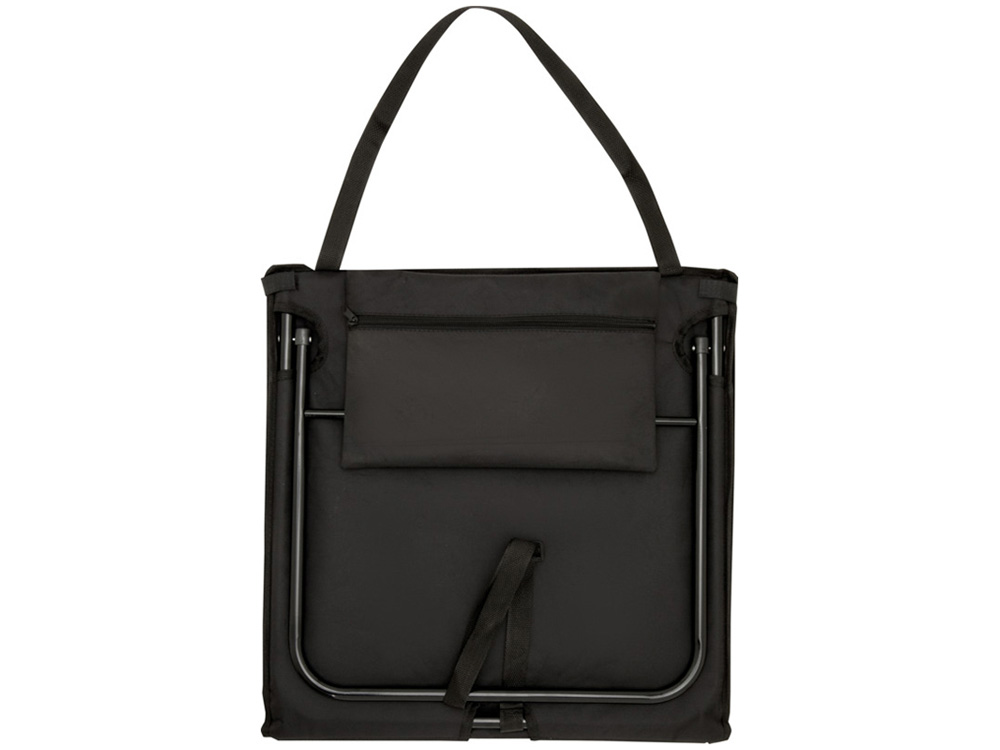 Пляжный шезлонг Serene - сплошной черный-2