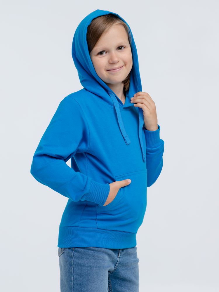 Худи детское Kirenga Kids 2.0, бирюзовое-3