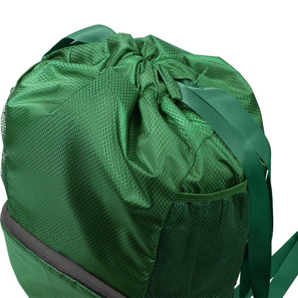 Рюкзак нейлоновый Trieste, Зеленый-3