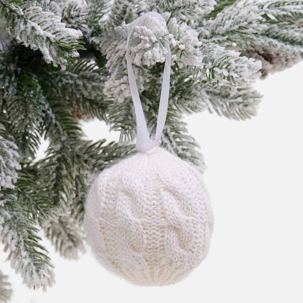 Вязаный шарик «Магия зимы»-1