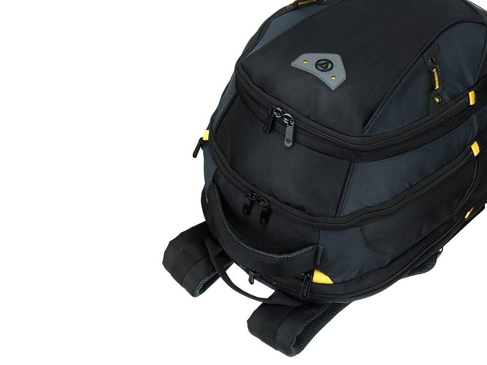 Рюкзак TORBER МЕГАПОЛИС с отделением для ноутбука 15.6, чёрный/серый, полиэстер, 35,5 х 23 х 45 см-6