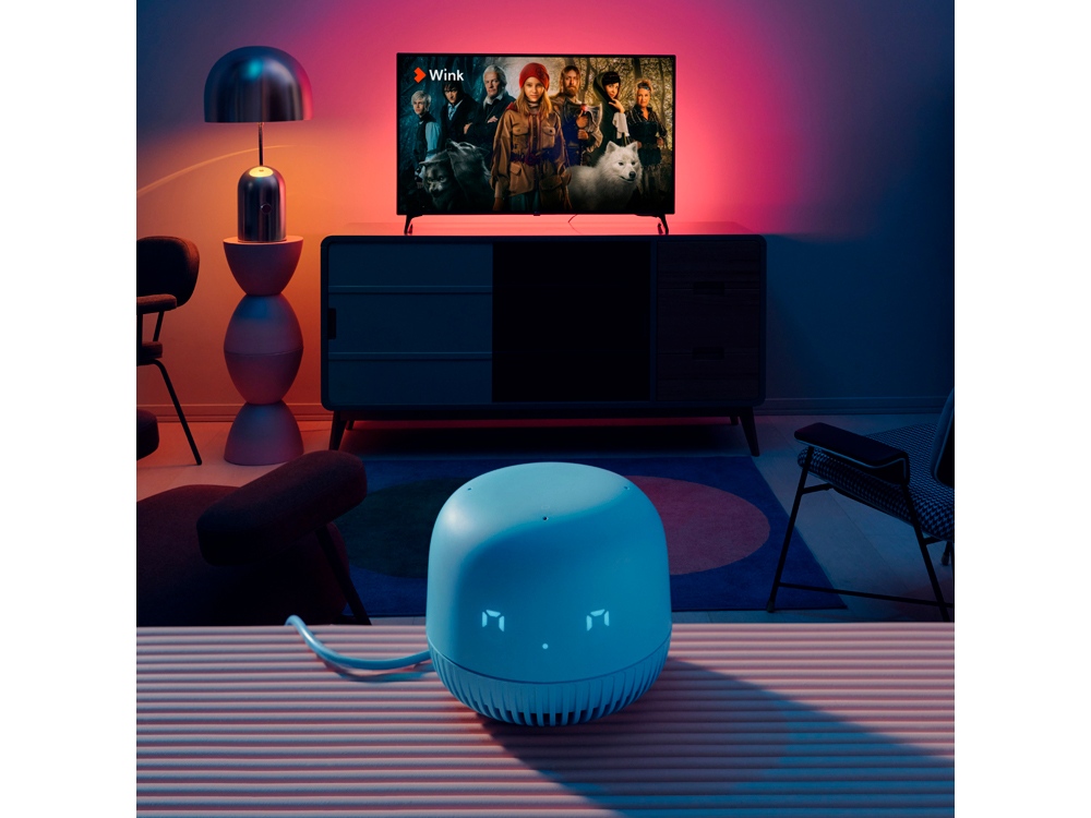 VK Капсула нео с голосовым помощником Марусей, оранжевый-5