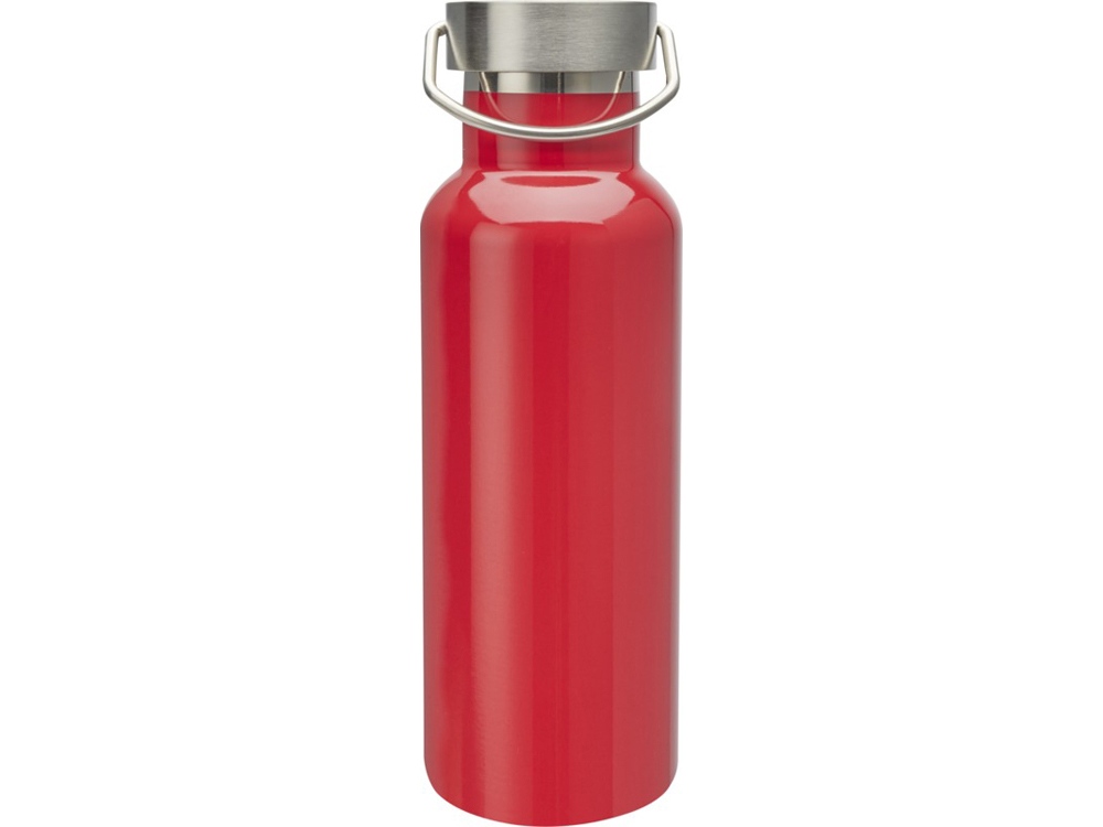 Бутылка для воды Thor из нержавеющей стали, сертифицированной по стандарту RCS, красный-1
