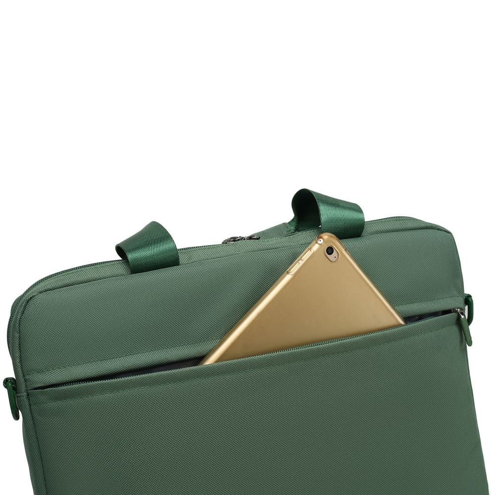 Сумка для ноутбука L214, зеленая-5