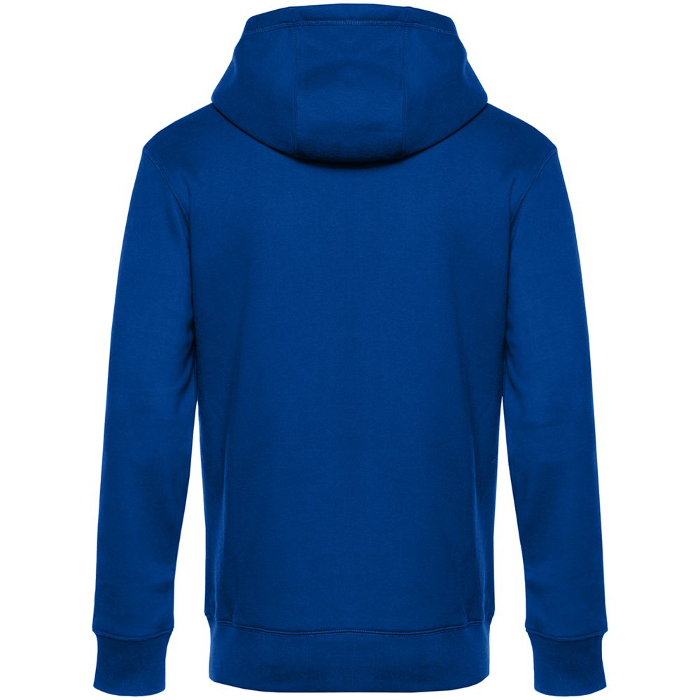 Толстовка с капюшоном унисекс King, ярко-синяя-2