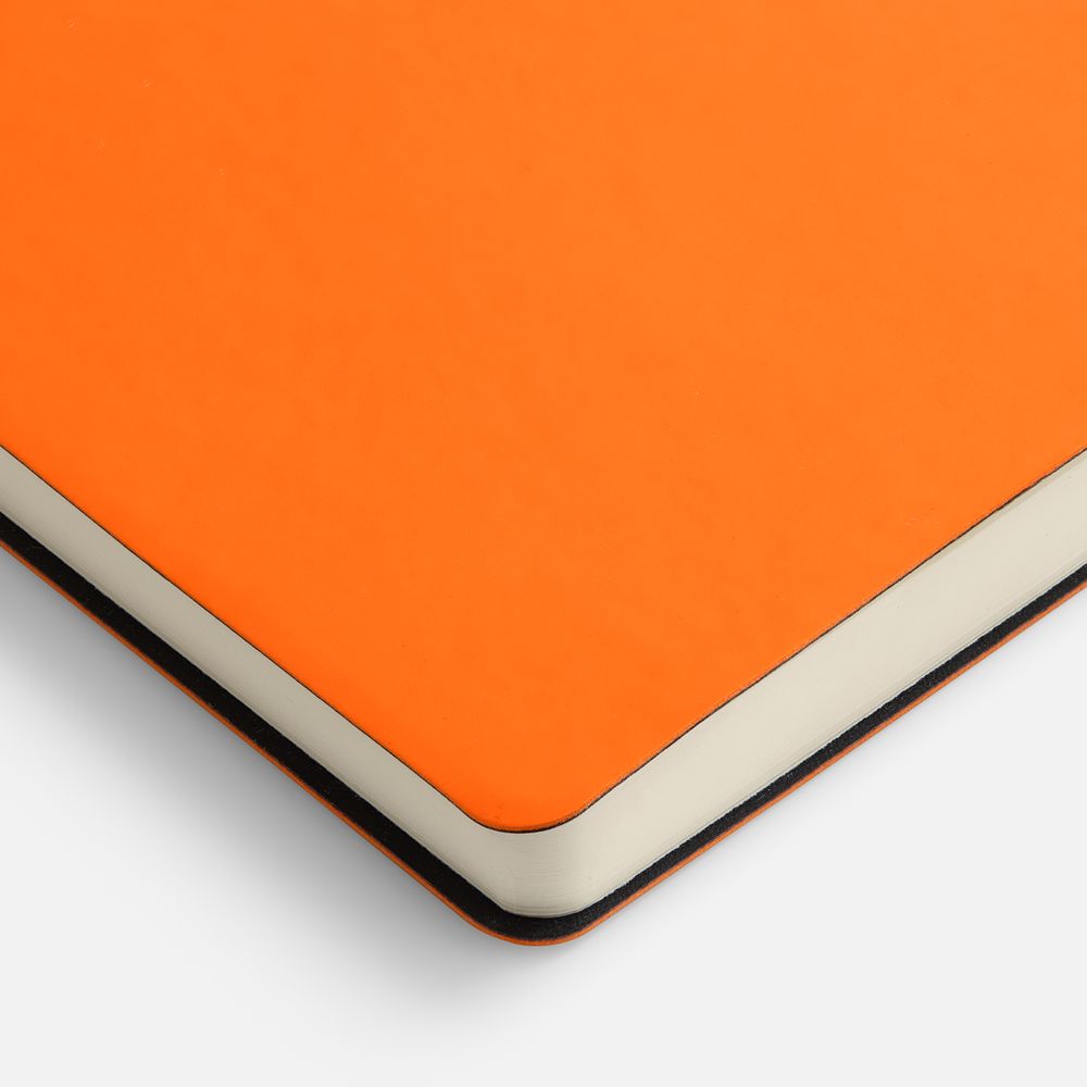 Ежедневник Flex Shall New, недатированный, оранжевый-2