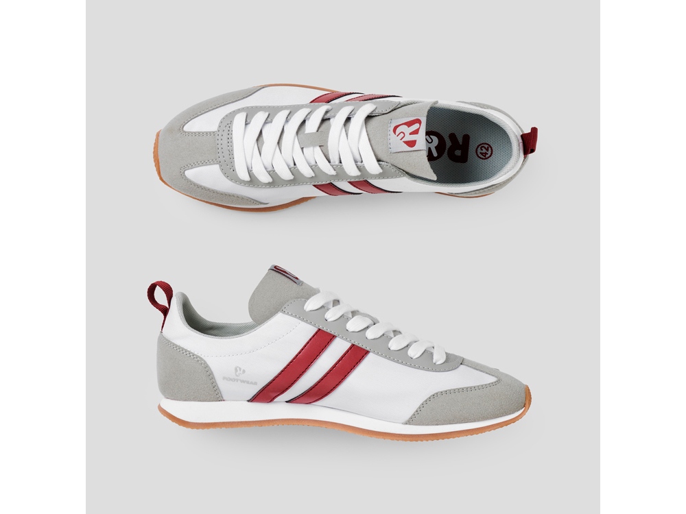 Кроссовки Nadal, белый/гранатовый-4