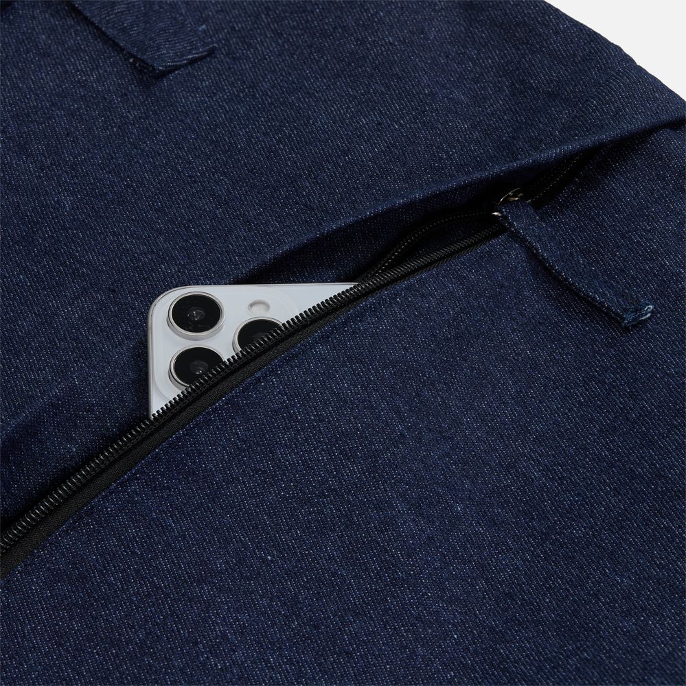 Сумка для покупок Denimate, темно-синяя-2
