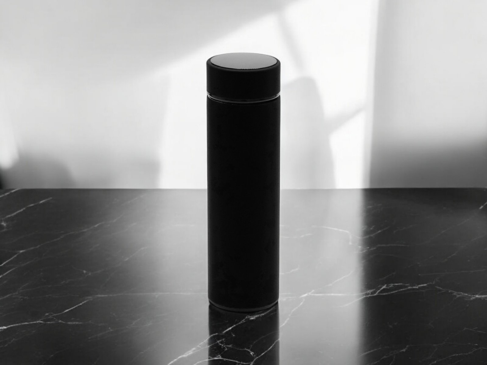 Термос Indy софт-тач, Черный-3