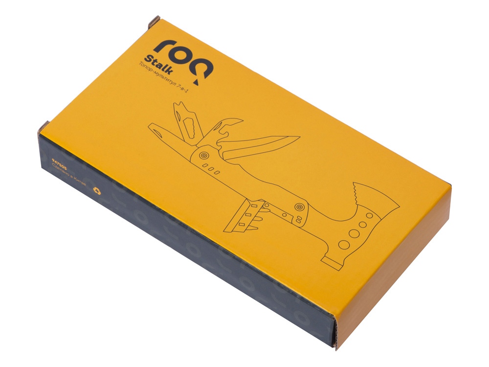 Топор-мультитул 7-в-1 Stalk, черный-8