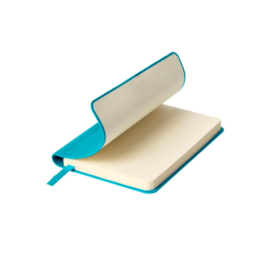 Ежедневник недатированный SALLY, A6, морская волна, кремовый блок в линейку, голубой, зеленый-3