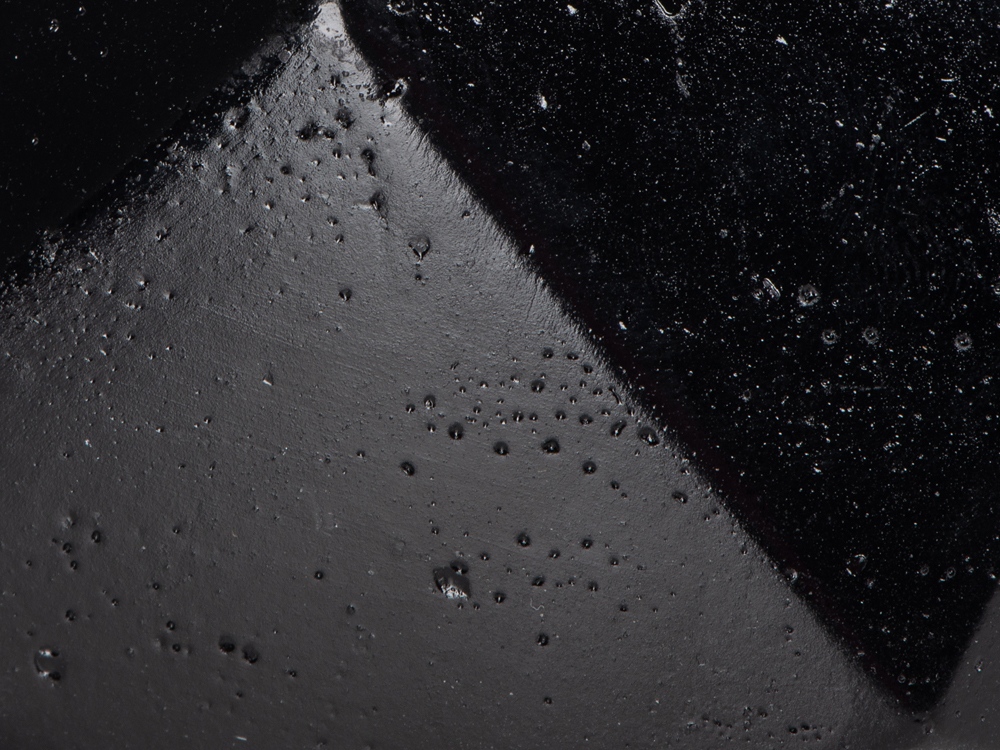 Свеча в декоративном стакане Geometry, черный-4