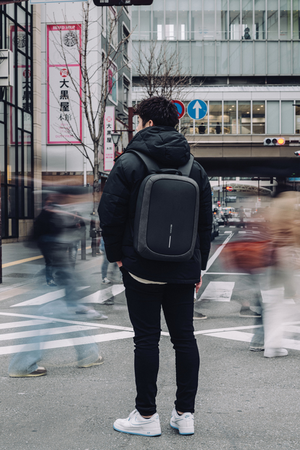 Антикражный рюкзак Bobby Edge из rPET AWARE™, 16’’-50