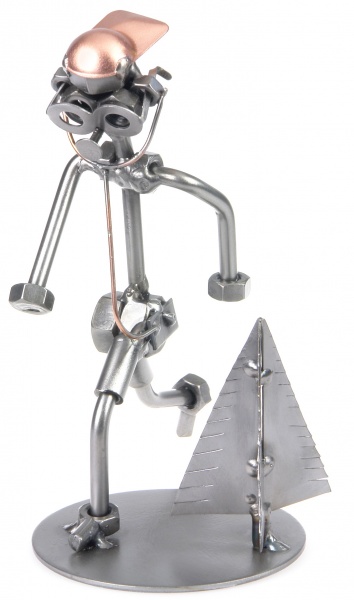 Второе дыхание на пробежке Фигурки из металла HINZ &amp; KUNST, Серый полуматовый-0