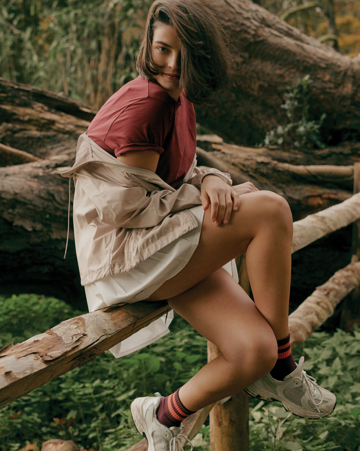 Ветровка Iqoniq Logan из переработанного полиэстера AWARE™, унисекс, 70 г/м²-10