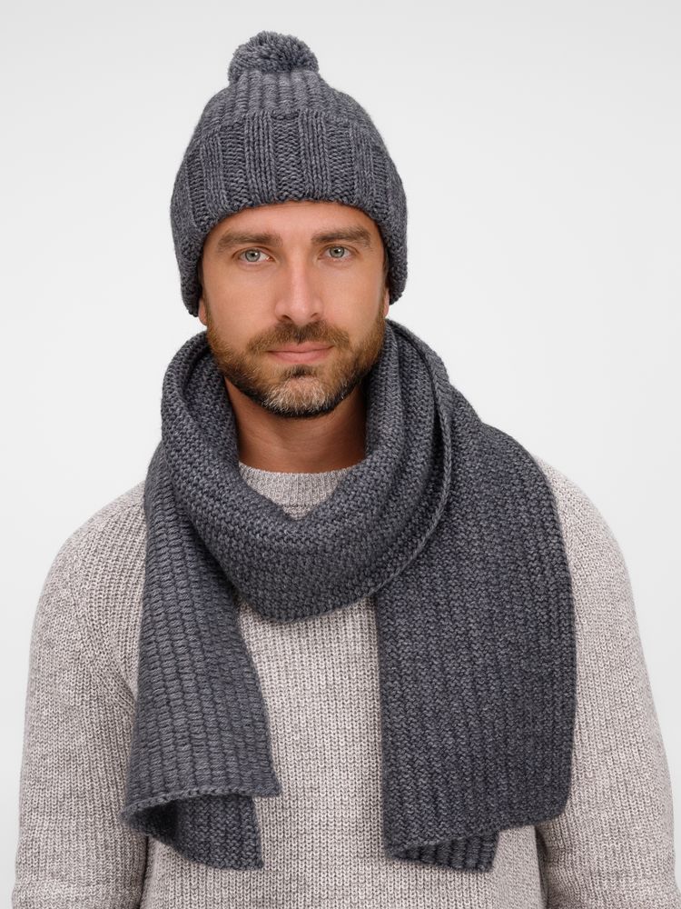 Шапка Frissonelle, серый меланж-3