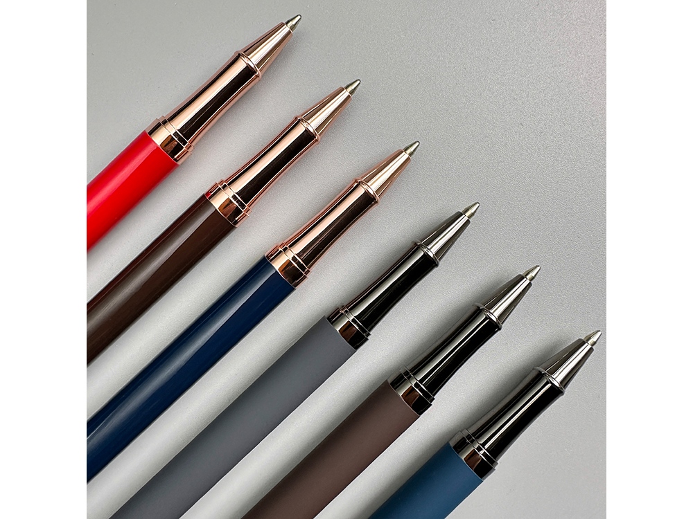 Ручка металлическая шариковая Venezia Classico, синий-4