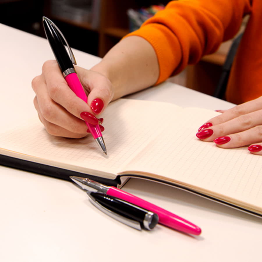 Ручка-роллер ORIGINAL, голубой, черный-2