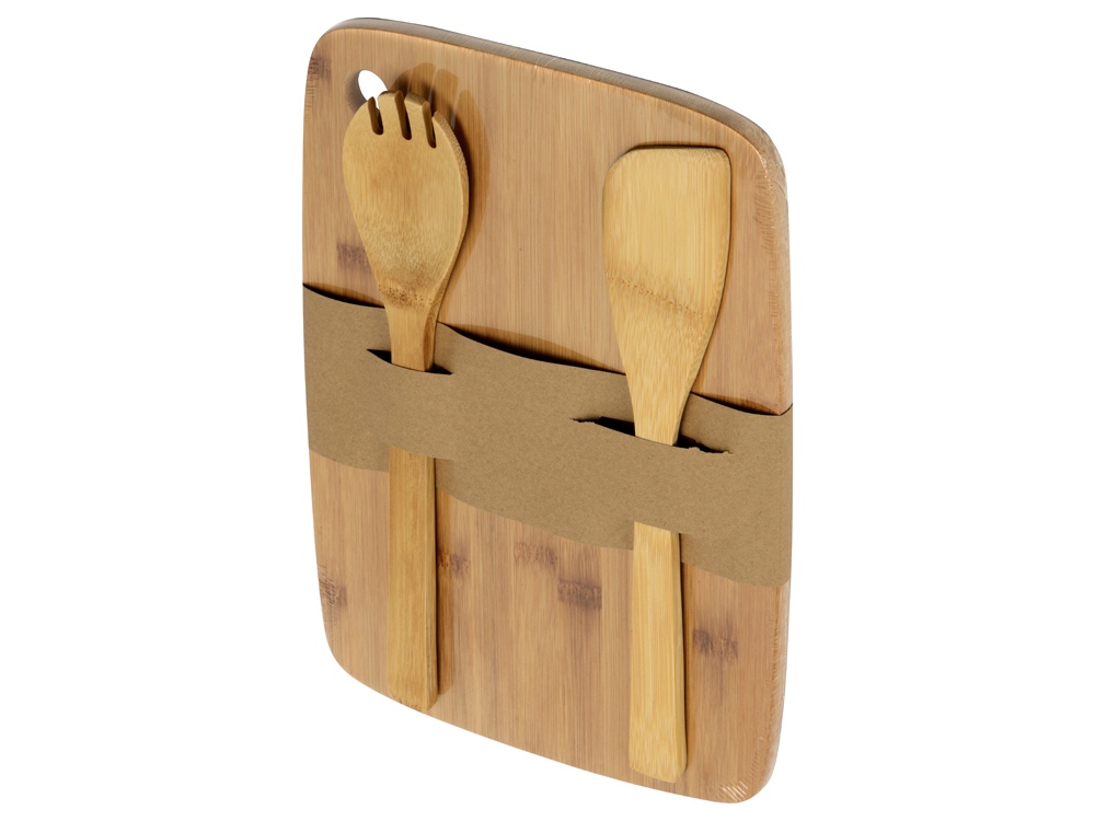 Разделочная доска с кухонными приборами-3