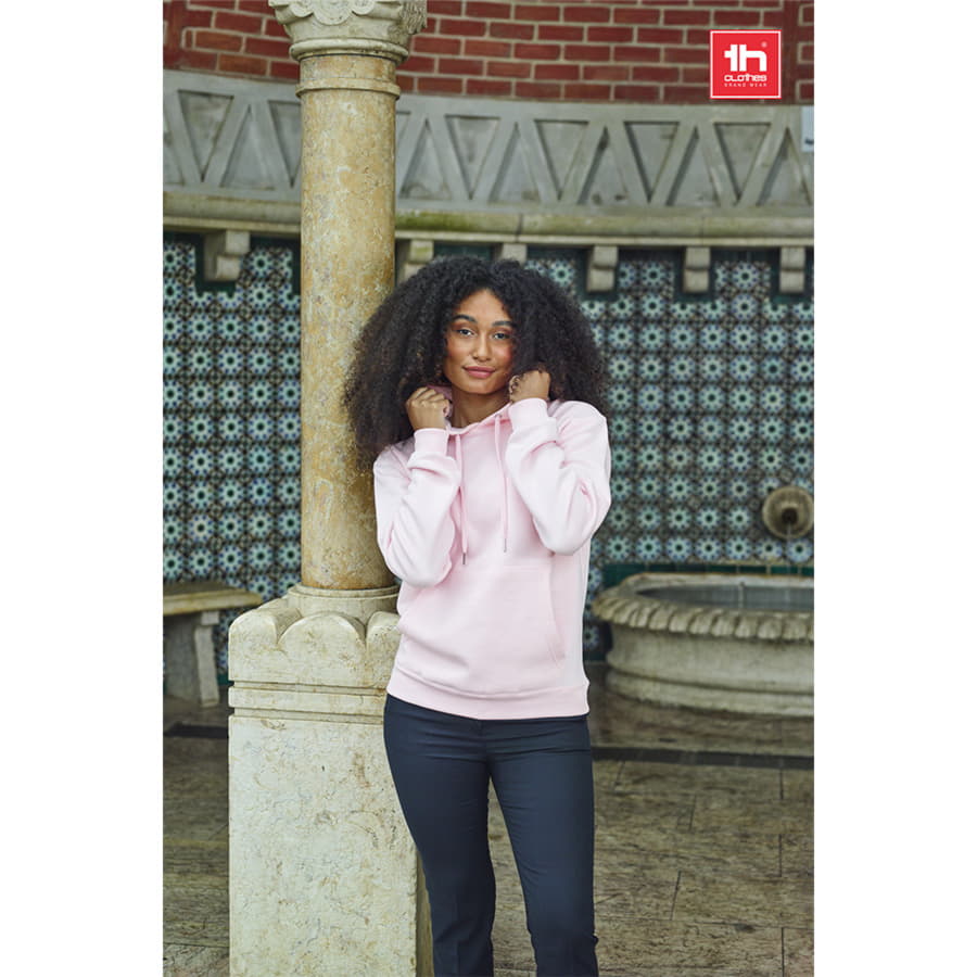 Толстовка унисекс с капюшоном KARACHI 280, черный-1