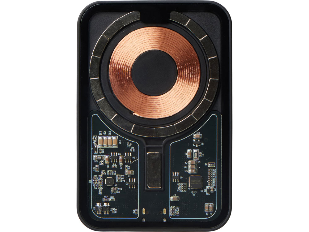 Беспроводной магнитный внешний аккумулятор с QC\PD MagnifIQ, 10000 мАч, 15 Вт, черный-3