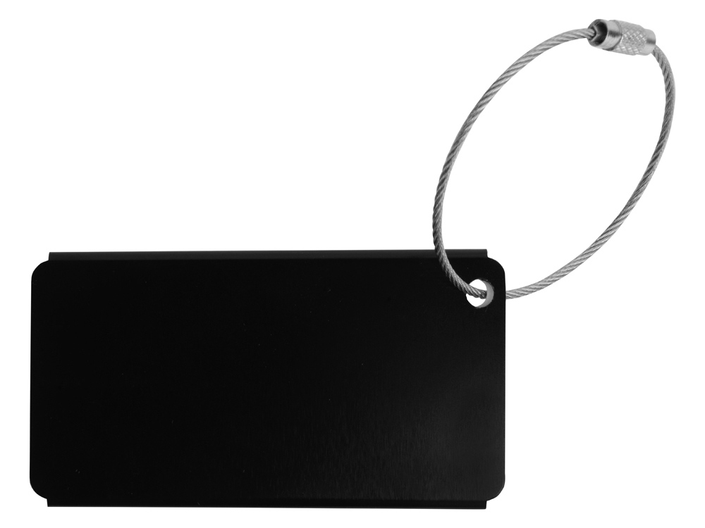 Бирка для багажа Discovery, черный-3