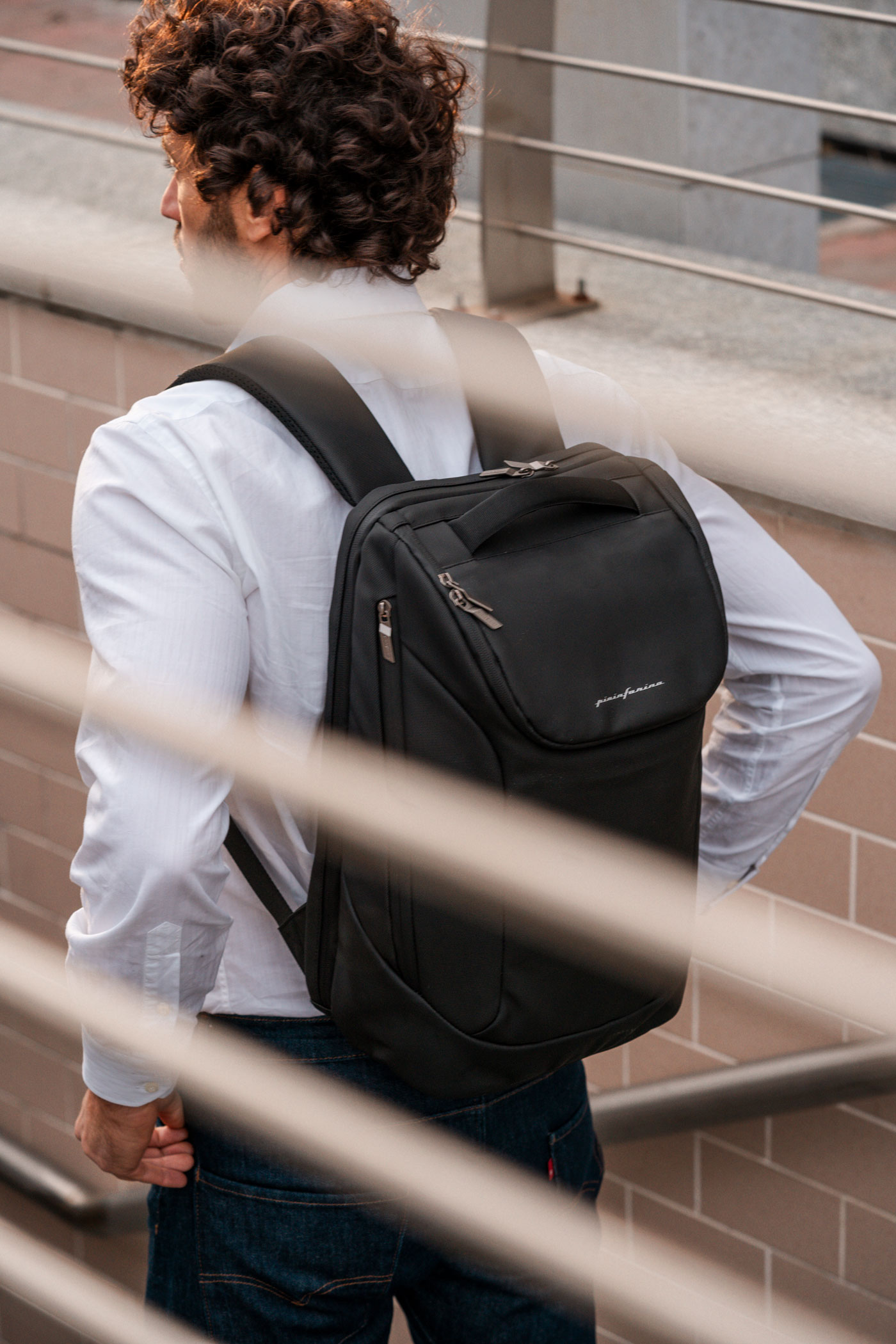 Рюкзак Pininfarina Active 45х30х19 см, черный-23