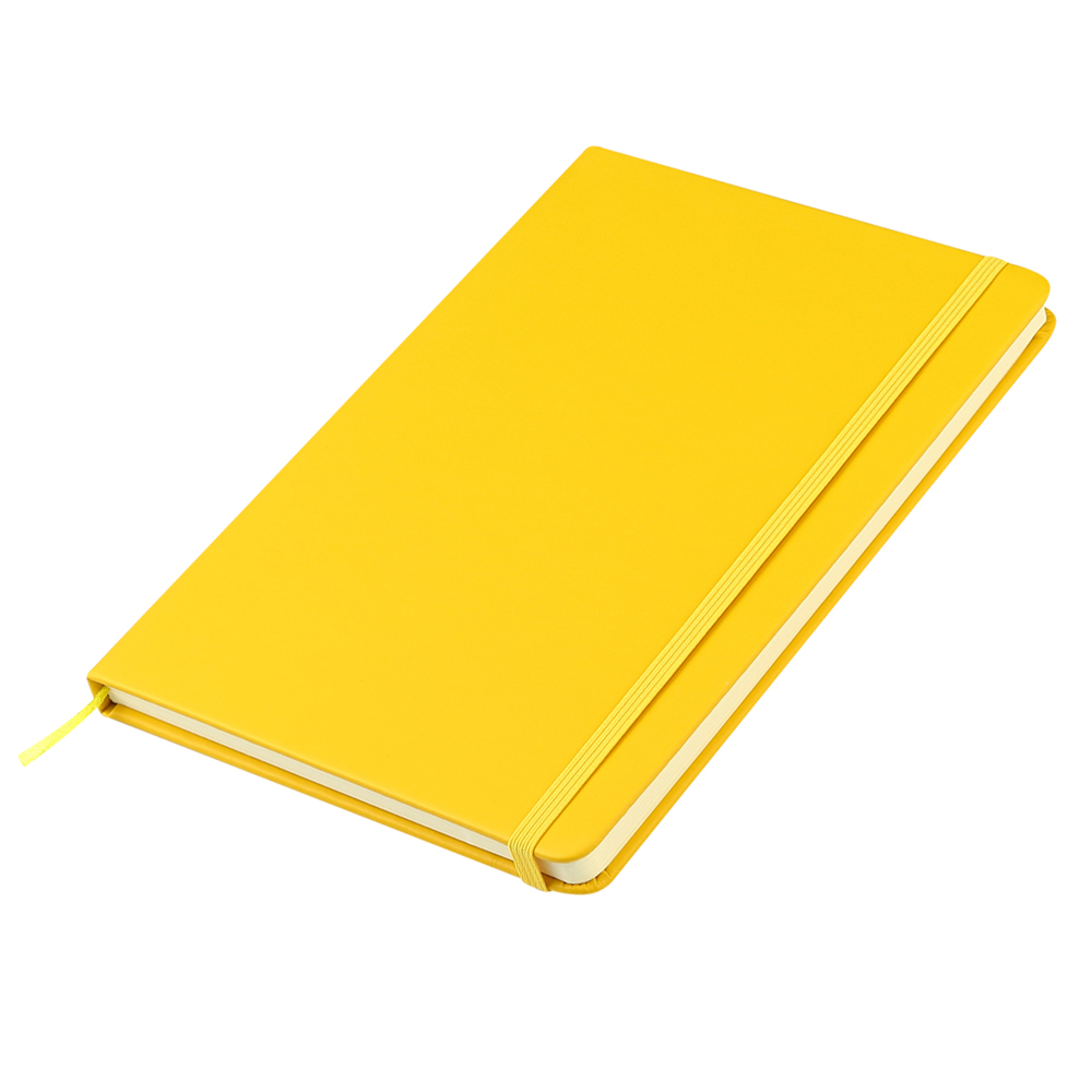 Блокнот A5 Monte в твёрдом переплёте, Жёлтый-0