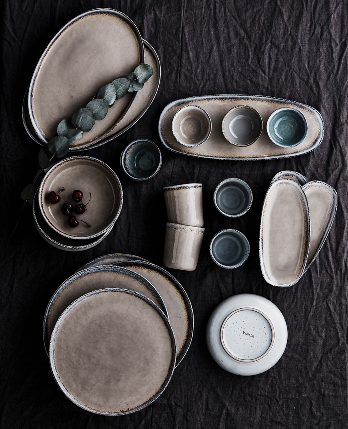 Набор плоских тарелок VINGA Nomimono, d26,5 см, 2 шт.-6