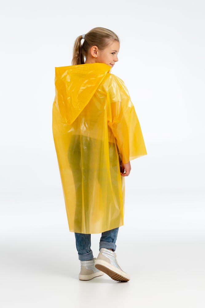 Дождевик-плащ детский BrightWay Kids, желтый-6