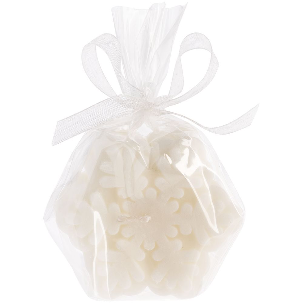 Свеча Snowlight 3, белая, 6 см-3