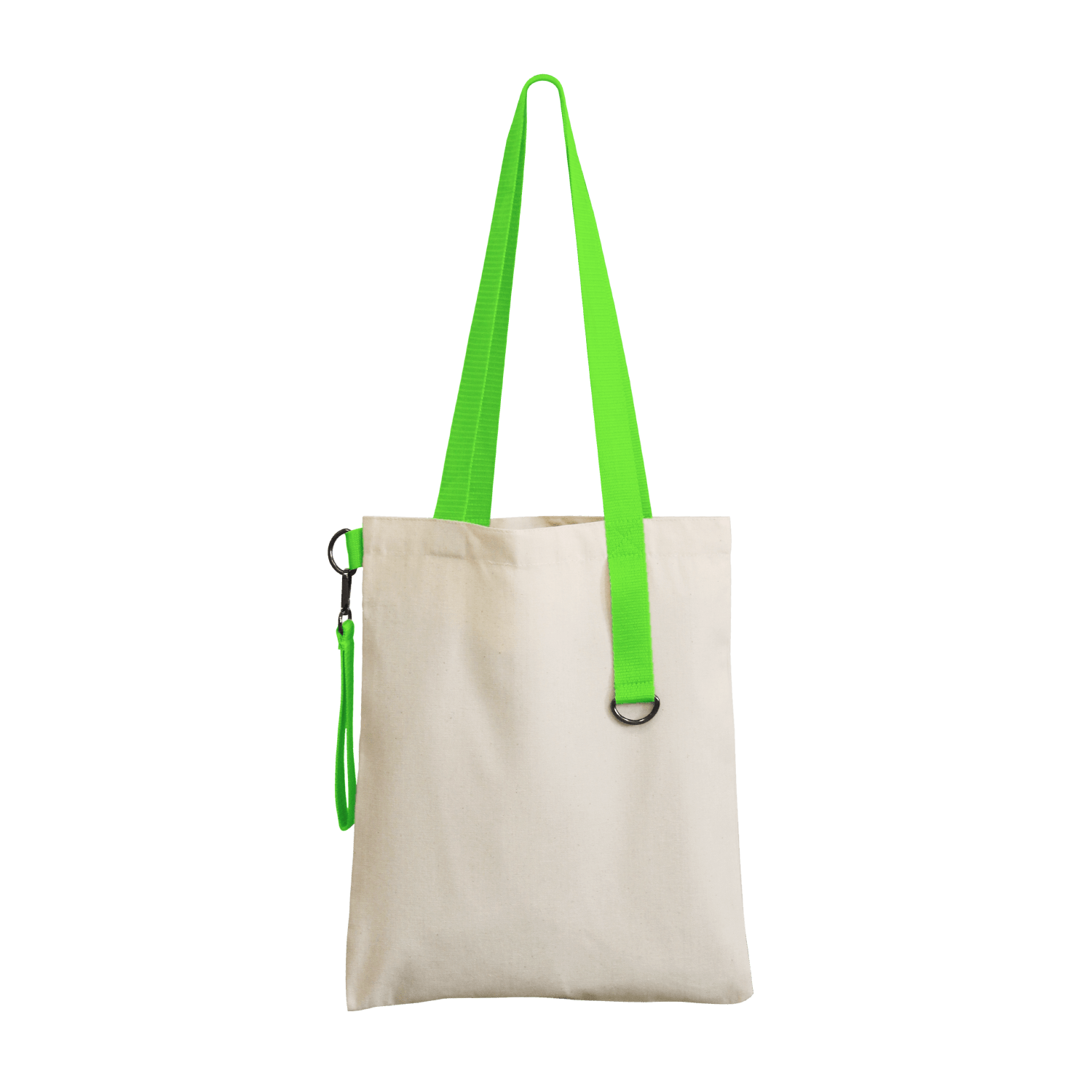 Шоппер Superbag (неокрашенный с салатовым)-4