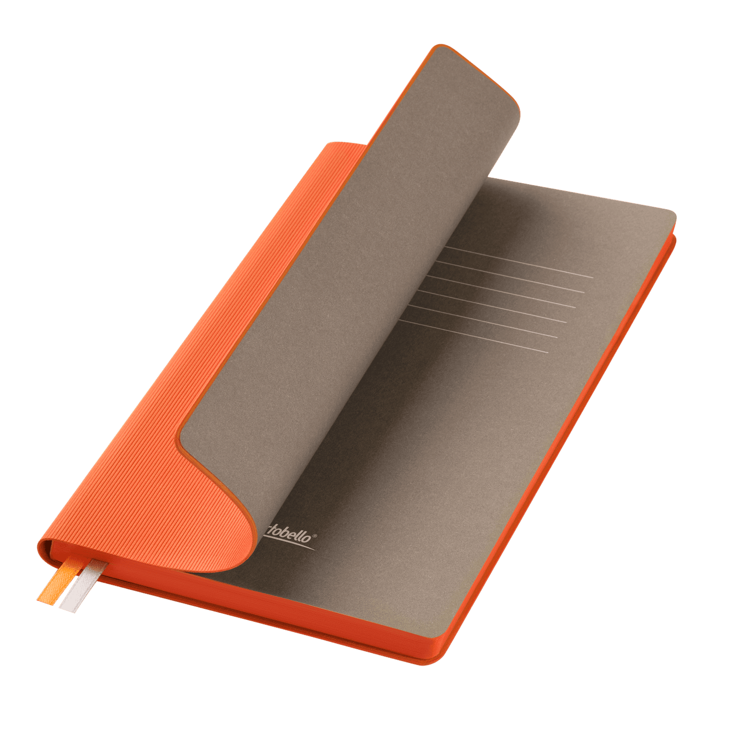 Ежедневник Rain недатированный, оранжевый (без упаковки, без стикера)-0