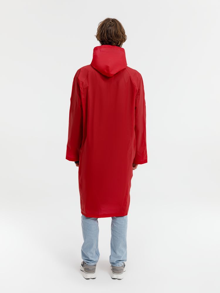 Дождевик RainDrop, красный-6