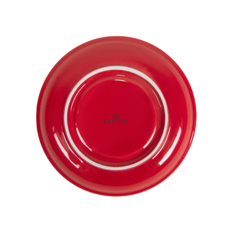 Чайная/кофейная пара CAPPUCCINO, ярко-красный-6