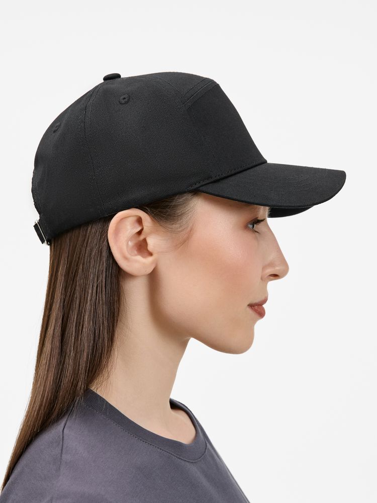 Бейсболка Settaro, черная-7