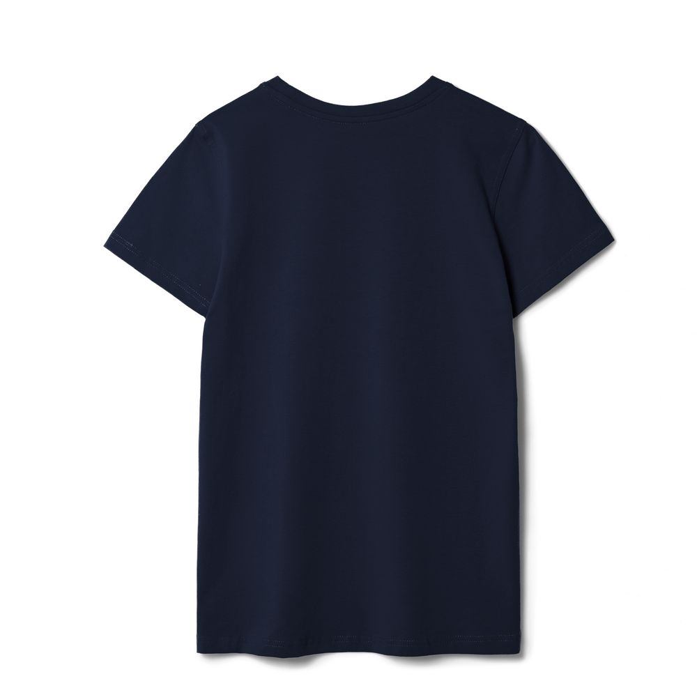 Футболка женская T-bolka Stretch Lady, темно-синяя (navy)-2