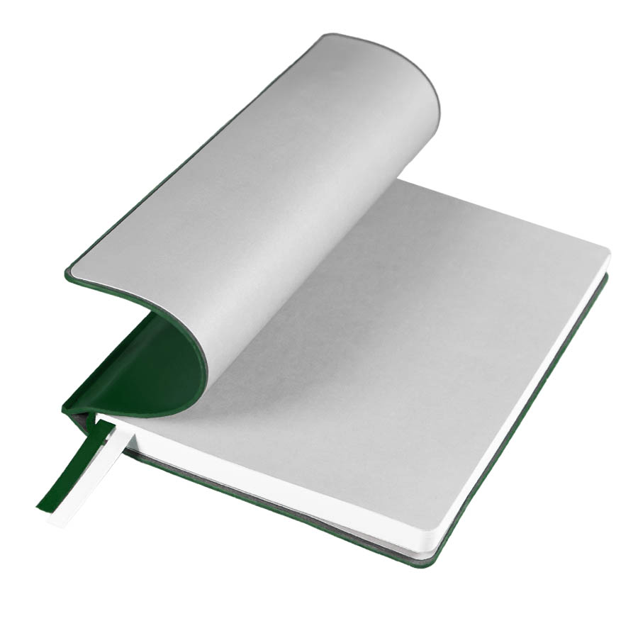 Ежедневник недатированный MAVE, зеленый, формат А5, блок в линейку, зеленый-3