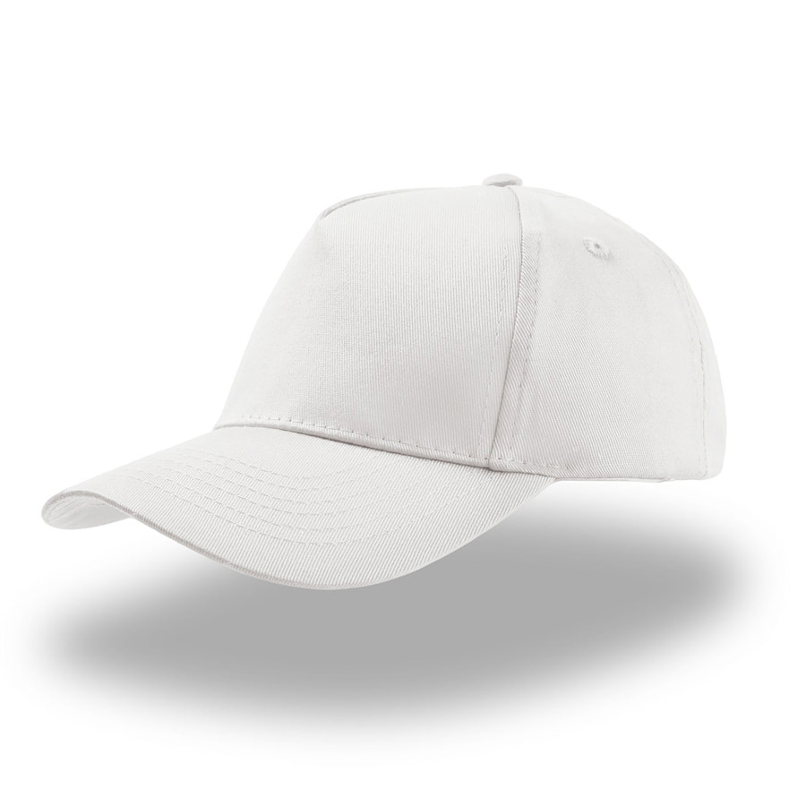 Бейсболка детская KID START FIVE, 5 клиньев, застежка на липучке, белый-0