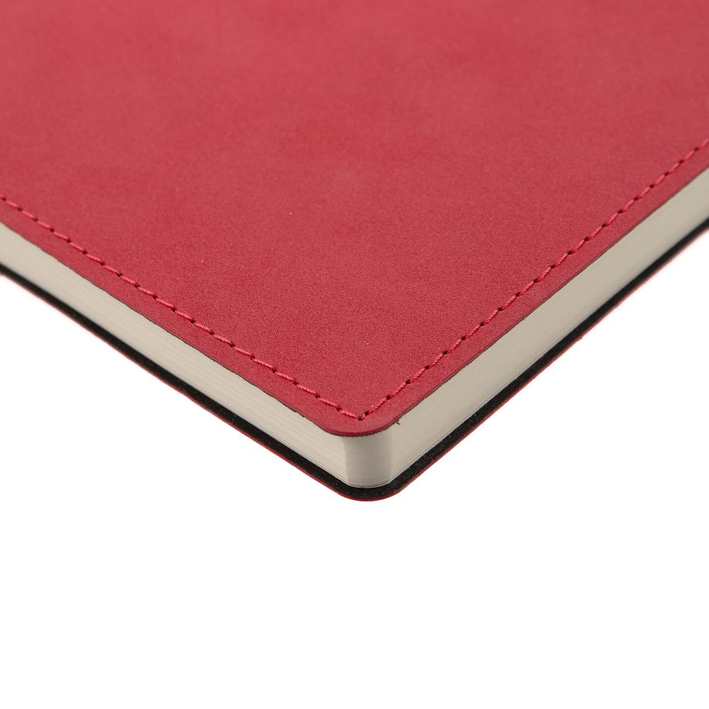 Ежедневник Lable, недатированный, красный-3