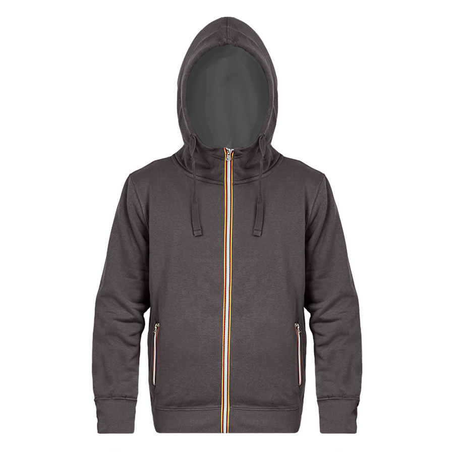 Толстовка мужская с начесом LAS VEGAS MAN 280, темно-серый-0