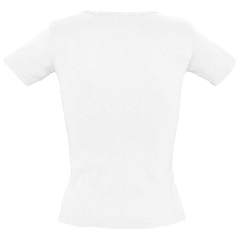 Футболка женская Lady 220 с V-образным вырезом, белая-2
