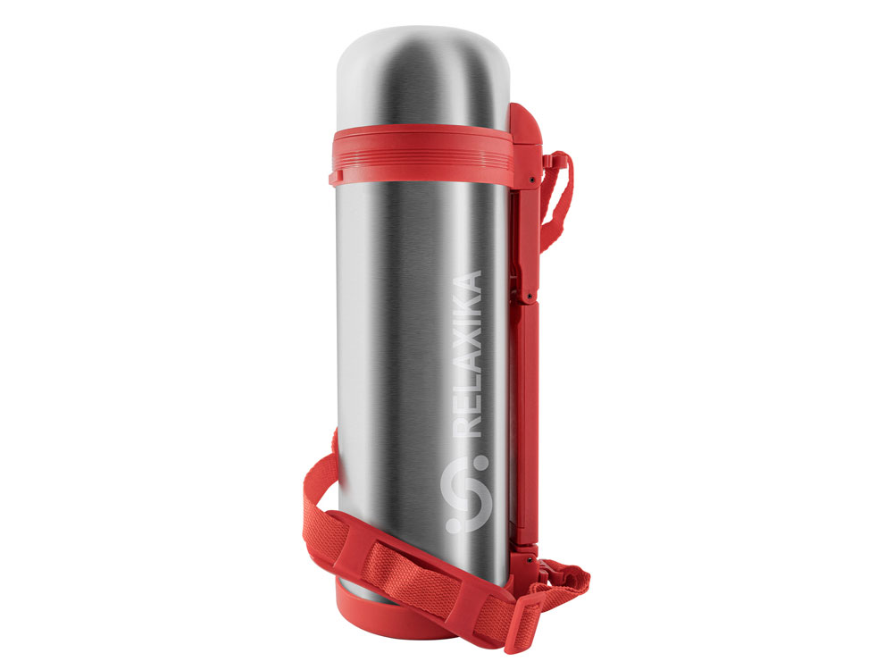 Термос универсальный (для еды и напитков) Relaxika 201, 2000 мл, стальной-2