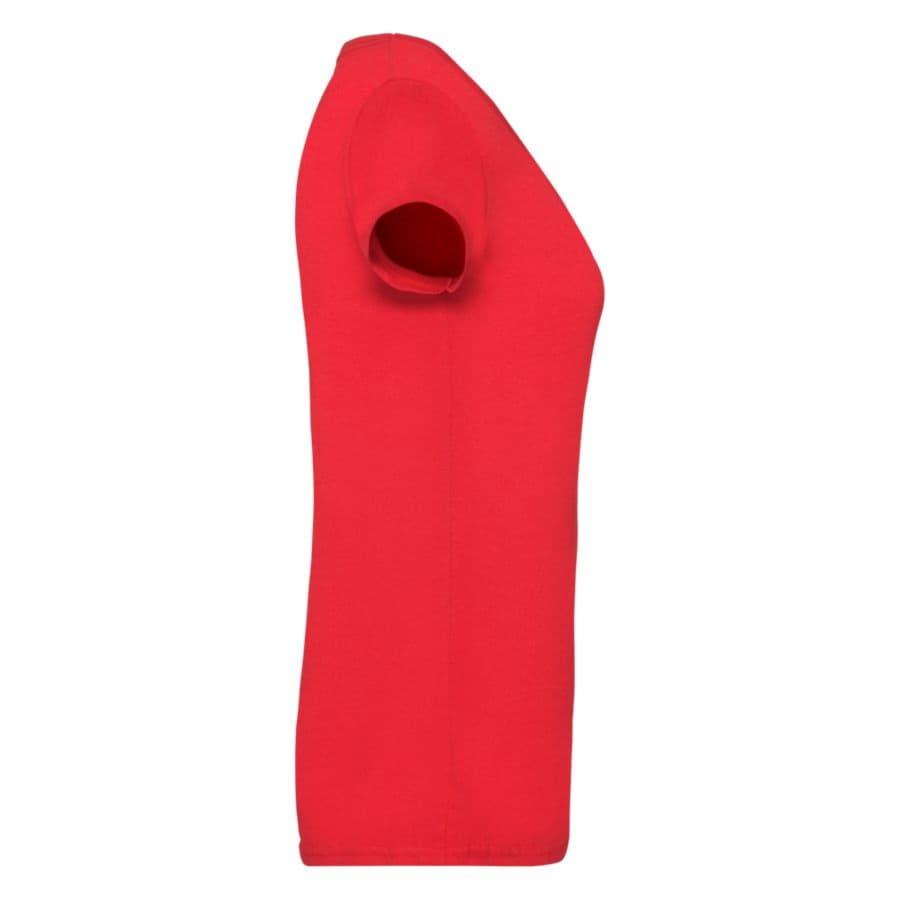 Футболка женская LADY FIT V-NECK T 210, красный-2