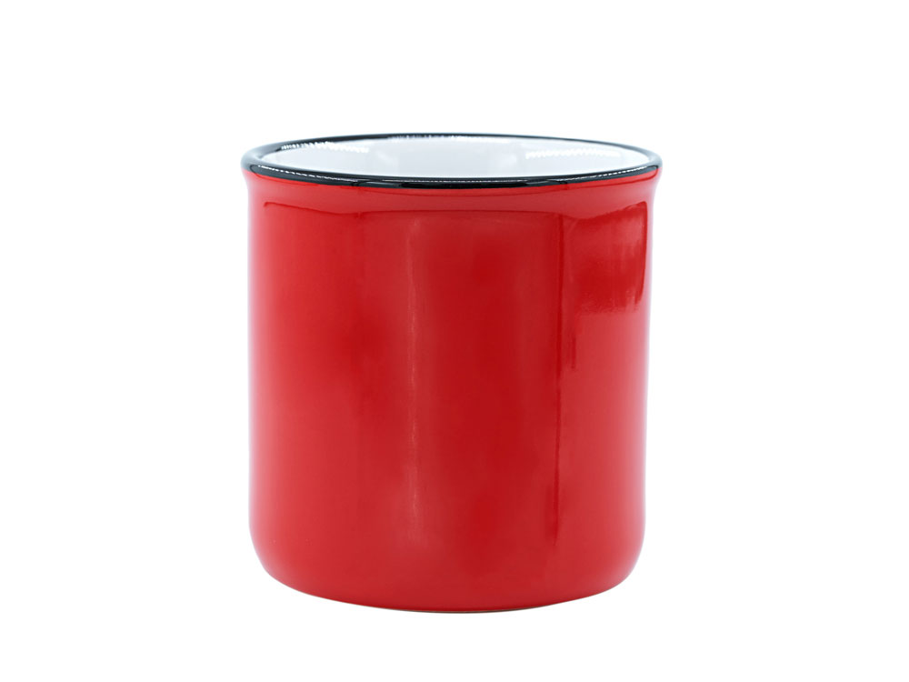 Кружка керамическая JACK, 300 мл, красный-4