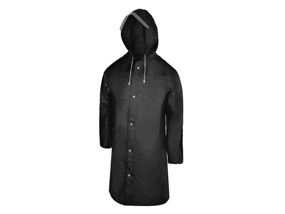 Дождевик Hawaii c чехлом унисекс, черный-0